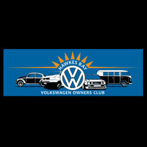 Finn five panel cap HBVWOC LOGO (blue background) Design