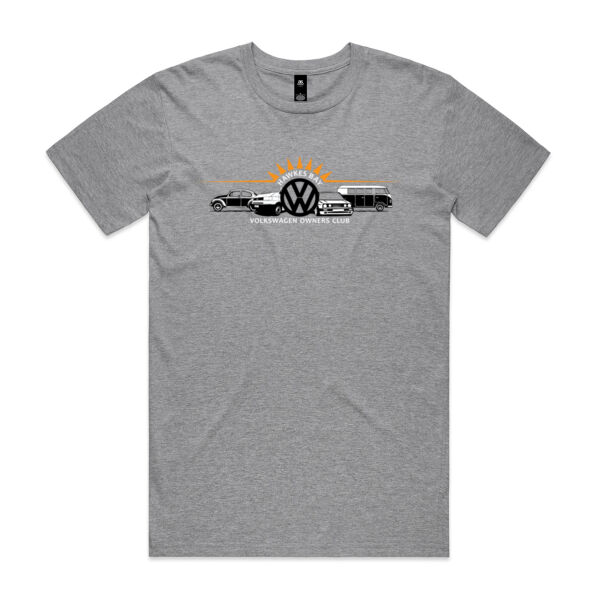 Mens Crew neck T shirt HBVWOC LOGO (no blue background) Thumbnail