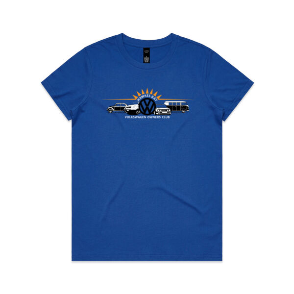 Womens Maple T shirt HBVWOC LOGO (no blue background)  Thumbnail